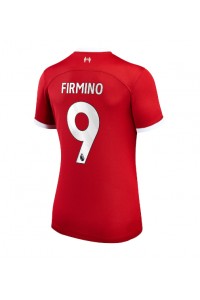 Liverpool Roberto Firmino #9 Fotballdrakt Hjemme Klær Dame 2023-24 Korte ermer